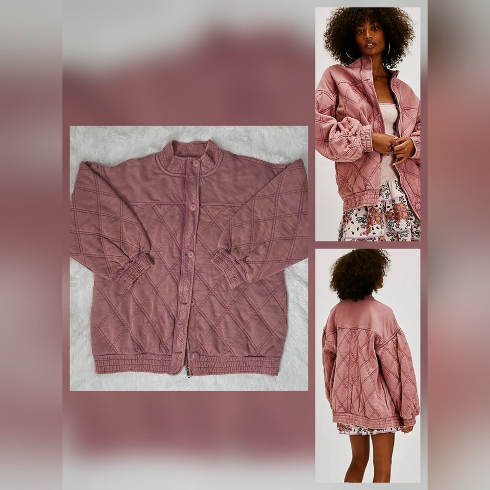 Free People Juno Jacket Nostalgia Rose